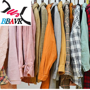 เสื้อเชิ้ตมือสองสำหรับฤดูหนาว 50 กก. มัดรวมเสื้อผ้าใช้แล้วผสมโพลีเอสเตอร์/คอตตอน สำหรับผู้ชายและผู้หญิง จากกวางตุ้ง - Product Image 4
