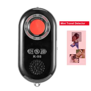 Versteckte Geräte des drahtlosen Kamera objektivs K98 Kamera finder Vibrations alarm Mini-Reises toß sensor Anti-Spionage-Detektor