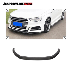 ขอบกันชนหน้าคาร์บอนไฟเบอร์, ตกแต่งสปอยเลอร์สำหรับ <span class=keywords><strong>Audi</strong></span> <span class=keywords><strong>A3</strong></span> Sline S3ซีดาน2017-2020 - Product Image 1