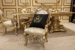 Hiện đại sang trọng bàn ăn đặt cho <span class=keywords><strong>8</strong></span> hoàn chỉnh nhà ăn đồ nội thất phòng thoải mái ghế đặt cho khách sạn căn hộ biệt thự sử dụng - Product Image 5