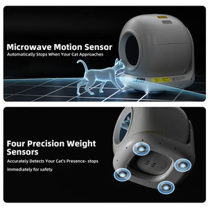 Lettiera Automatica Intelligente per Gatti con Controllo APP, Autopulente, per Più Gatti - Vendita all'Ingrosso - Product Image 3