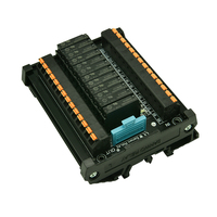 Mini module de relais 12V/24V, 100% pièces, bornier ultra-fin à 12 canaux, pour relais d'interface, prise directe, sécurité