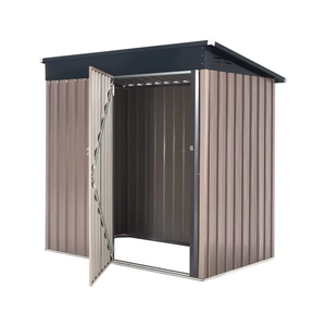 Moderno 5*3 capannone <span class=keywords><strong>in</strong></span> metallo <span class=keywords><strong>per</strong></span> <span class=keywords><strong>esterni</strong></span> <span class=keywords><strong>in</strong></span> <span class=keywords><strong>ferro</strong></span> e plastica porta chiudibile a chiave a prova di ratto <span class=keywords><strong>per</strong></span> il giardino di stoccaggio - Product Image 3