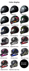 Whosaleフォーシーズンメッキカラーレンズフルフェイスモーターサイクルヘルメットモーターサイクルヘルメット運転用