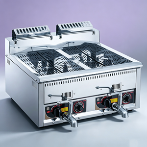 Friteuse Commerciale Multifonctionnelle Style Américain pour Frites, Gaz Naturel, Température Contrôlée, pour Magasins Alimentaires - Product Image 4
