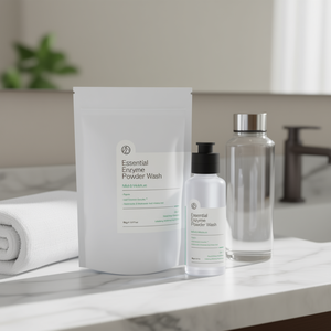 Polvo Enzimático Esencial para Lavado Facial 90g, Hidratante Suave 3 en 1, Exfoliante y de Limpieza Profunda - Product Image 4