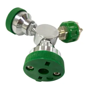 Lovtec Ohmeda mini connecteur de sortie de gaz médical vert à sortie rapide