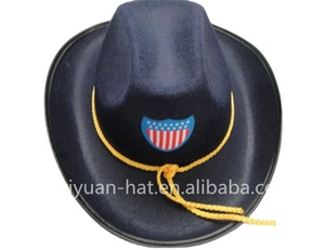 Sombrero vaquero de poliéster <span class=keywords><strong>para</strong></span> fiesta, oferta de fábrica, barato - Product Image 2