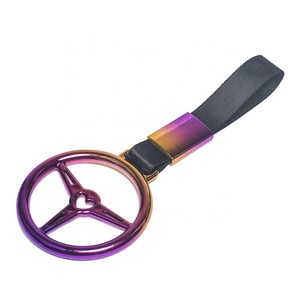 JDMotorsport88 colorido coche correa de remolque anillo Tsurikawa corazón JDM tren autobús mango correa de mano Drift encanto estilo Auto Accesorios - Product Image 3