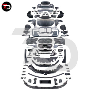 Kit carrosserie en plastique M760 avec phares, feux arrière, couvercle de coffre et capot pour Série <span class=keywords><strong>7</strong></span> F01 F02 2008-2015, transformation en G70 <span class=keywords><strong>2023</strong></span> - Product Image 6