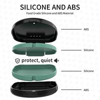 Étui portable écologique pour appareil orthodontique, étui pour aligneur dentaire avec outil de retrait et brosse