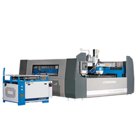Machine de découpe automatique de métaux CNC en état neuf, technologie de jet d'eau efficace avec composants clés : pompe, moteur, PLC