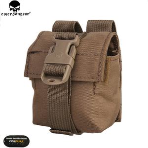 Emersongear 500D Nylon <span class=keywords><strong>Grenade</strong></span> Sac Camouflage Tactique Gear Combat Unique <span class=keywords><strong>Frag</strong></span> <span class=keywords><strong>Grenade</strong></span> Pouch Avec LBT Style - Product Image 1