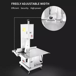 औद्योगिक वाणिज्यिक टेबलटॉप इलेक्ट्रिक मीट और बोन बैंड देखा मशीन-जमे हुए मांस, स्टेक, मछली, पोर्क और गोमांस के लिए - Product Image 2