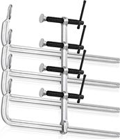 Serres-joints en acier forgé de 6 pouces, robustes, pour le travail du bois et le soudage