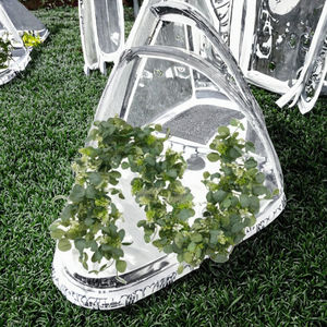 Guirnalda Artificial de Eucalipto Blanco Ailan con Bayas, Ramas Verdes Silver Dollar, Plástico Ecológico, 1.8m, Decoración Interior para el Hogar - Product Image 4