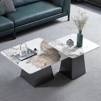 Tables basses salon café table basse ronde en marbre kleiner tisch pour salon