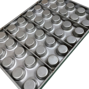 Bandeja <span class=keywords><strong>para</strong></span> Hornear de Acero Inoxidable de Grado Alimenticio de Alta Calidad a <span class=keywords><strong>Precio</strong></span> de Fábrica, Bandeja <span class=keywords><strong>para</strong></span> Muffins de 40 Tazas, Bandeja Redonda <span class=keywords><strong>para</strong></span> Hornear Cupcakes en Existencia - Product Image 5
