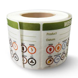 สติกเกอร์ฉลากอาหารแบบละลายน้ำได้ พิมพ์ตามสั่ง สำหรับครัว จากโรงงานผู้ผลิต - Product Image 3