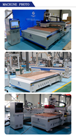 Routeur CNC professionnel pour le bois avec changeur d'outils automatique pour la production d'armoires et de panneaux, échange rapide d'outils, usinage stable