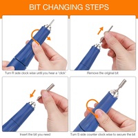 Vente en gros : Ponceuse à ongles électrique Strong210, lime à ongles, machine de manucure 35000 tr/min, micromoteur, perceuse à ongles puissante
