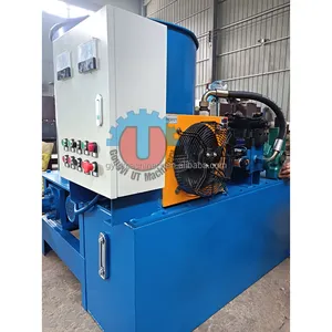 Automatic Briquette Making Machine Wood Scrape Briquetting Work Plant Biomass Briquette Machine