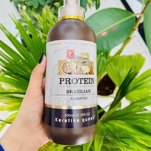 Shampooing <span class=keywords><strong>brésilien</strong></span> de luxe à base de protéines et après-<span class=keywords><strong>shampoing</strong></span> anti-frisottis sans rinçage Ensemble de protéines de soie <span class=keywords><strong>pour</strong></span> un volume et une humidité rafraîchissants et moelleux - Product Image 4