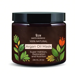 Accueil OEM Masque capillaire réparateur et nourrissant à la kératine - Product Image 5