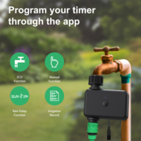 Contrôleur d'arrosage automatique intelligent Tuya 2026 étanche pour jardin avec contrôle à distance via application mobile