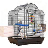 Petite cage à oiseaux pour perruches, perroquets, agapornis, parruchets, pinsons, canaris, cage à perroquets en métal pour la maison, cages d'élevage pour perruches