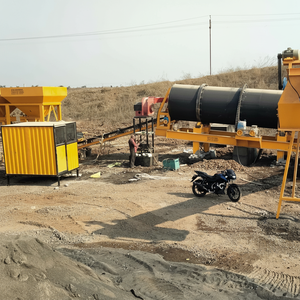 Atlas Asphalt Drum Mix Plant-Planta de mezcla en caliente móvil 120 TPH para construcción de carreteras - Product Image 1