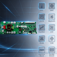 Unité de gestion de batterie (BMS) haute fiabilité avec surveillance à distance, personnalisée, 48V 51.2V 20A RS485 pour PCBA OEM ODM