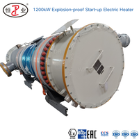 Calentador Eléctrico de Circulación IECEx de 1200kW y 660V, de Acero Inoxidable 310S, para Unidad de Cracking Catalítico de 1.5 Mt/a de Profundidad para Producción de Etileno