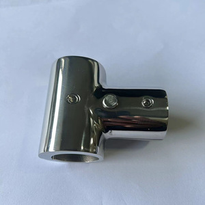Raccord de bateau en acier inoxydable, connecteur à trois voies poli miroir de 25mm, pour la réparation et le remplacement de matériel marin - Product Image 3