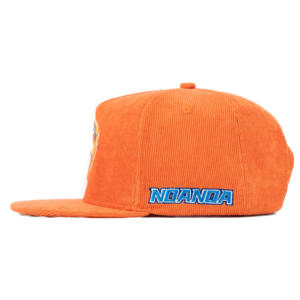 Casquette en velours côtelé personnalisée TCAP Chine, casquette structurée à 5 panneaux, style basketball, couronne haute - Product Image 4