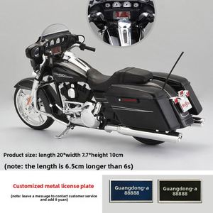 Modellino di Moto <span class=keywords><strong>Harley</strong></span> Glide Maisto in Scala 1:12, Modello in Plastica di Motocicletta Pesante per Ragazzi - Product Image 3