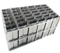 Industriële ijsmachine 0,5/1 ton ijsblokjesmachine hoge productie roestvrijstalen ijsblokjesmachine te koop