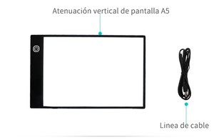 Venta directa de fábrica de China A2 A3 A4 A5 tablero digital de cómic de dibujo con luz Led buenas herramientas de dibujo para niños bocetos de animación - Product Image 5