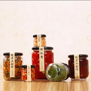 100ml / 150ml / 200ml <strong>Small</strong> Round Glass <strong>Jam</strong> <strong>Jars</strong> Glass With Lid Storage Pickles <strong>Jar</strong> for Food - Product Image 6
