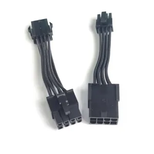 定制8针molex mini-fit jr 5557 5559电源连接器跳线PCIe延长线电缆制造商