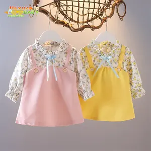Gaun hangat anak perempuan, gaun elegan hangat anak bayi Korea baru 2023 untuk pesta