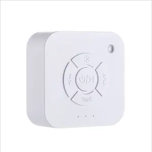 Mini Dekbed Draagbare Speaker Hartslag Oceaan Regengeluid Slaapmiddel Fopspeen Nachtlampje Baby White Noise Machine Om Te Slapen