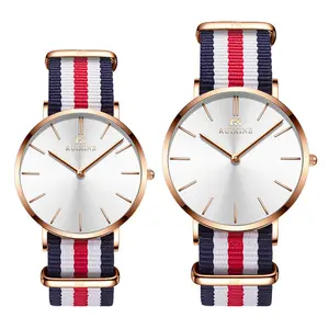 China factory price Strap changeable Lady Wrist Waterproof Man Vogue Steel Luxury Simple Quartz Watch