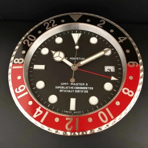 Reloj de Pared Creativo de Metal de 14 Pulgadas, Diseño Contemporáneo <span class=keywords><strong>para</strong></span> Decoración del Hogar, Movimiento de Cuarzo - Product Image 1