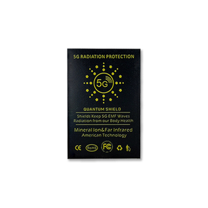 Autocollant anti-radiation en PVC en forme de fleur 5G, <span class=keywords><strong>protection</strong></span> contre les <span class=keywords><strong>ondes</strong></span> <span class=keywords><strong>électromagnétiques</strong></span>, ions négatifs, autocollant anti-radiation pour téléphone portable - Product Image 1