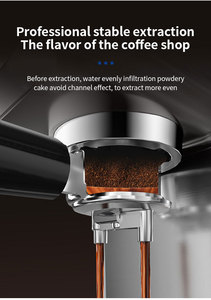 <span class=keywords><strong>Cafetera</strong></span> Eléctrica Semiautomática de Acero Inoxidable de Alta Calidad Italiana de 15 Bares, 850W, 6 Tazas, para Hogar y Auto - Product Image 5