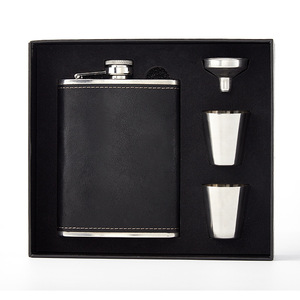 Juego de Cajas de Regalo con Frascos de Acero Inoxidable Grabados Personalizados de 6oz, 7oz y 8oz para Damas de Honor, Padrinos de Boda - Product Image 2