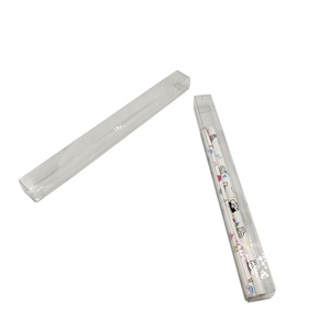 Hình Chữ Nhật PET <span class=keywords><strong>PVC</strong></span> Đóng Gói Rõ Ràng Hộp Bút Nhựa - Product Image 6