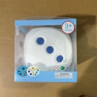 Jouets en forme de dés géants - Jouets anti-stress souples et extensibles pour les enfants de 5 à 7 ans, pour soulager l'anxiété, unisexe