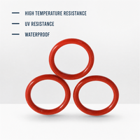 Anillo de Sellado de Goma de Silicona/FKM/EPDM Resistente al Calor, en Múltiples Colores, Estándar/No Estándar, Precio de Fábrica